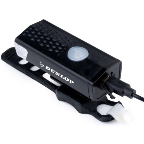 ZESTAW LAMP ROWEROWYCH LED PRZÓD I TYŁ DUNLOP ŁADOWANIE USB ZESTAW LAMP ROWEROWYCH LED PRZÓD I TYŁ DUNLOP ŁADOWANIE USB