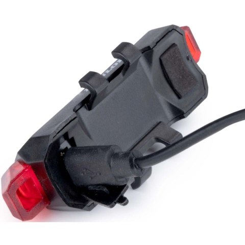 ZESTAW LAMP ROWEROWYCH LED PRZÓD I TYŁ DUNLOP ŁADOWANIE USB ZESTAW LAMP ROWEROWYCH LED PRZÓD I TYŁ DUNLOP ŁADOWANIE USB