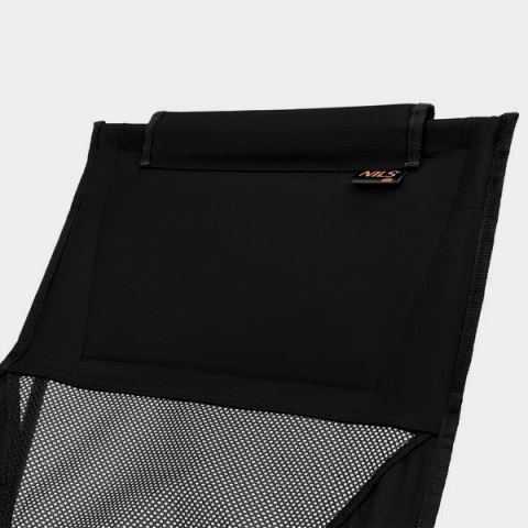 NC3321 KRZESŁO SKŁADANE ULTRALIGHT BLACK NILS CAMP NC3321 KRZESŁO SKŁADANE ULTRALIGHT BLACK NILS CAMP
