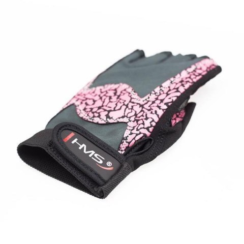 RST03 PINK/GRAY ROZM. S RĘKAWICE NA SIŁOWNIĘ HMS RST03 PINK/GRAY ROZM. S RĘKAWICE NA SIŁOWNIĘ HMS