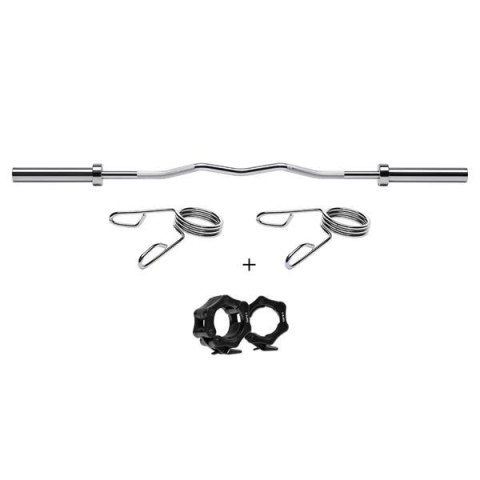 GOL200 GRYF OLIMPIJSKI ŁAMANY 13.5KG 1500MM + ZG 1000B HMS PREMIUM GOL200 GRYF OLIMPIJSKI ŁAMANY 13.5KG 1500MM + ZG 1000B HMS PREMIUM