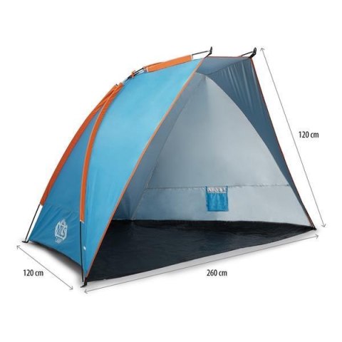 NC8030 NAMIOT PLAŻOWY NIEBIESKI 260x120x120 CM NILS CAMP NC8030 NAMIOT PLAŻOWY NIEBIESKI 260x120x120 CM NILS CAMP