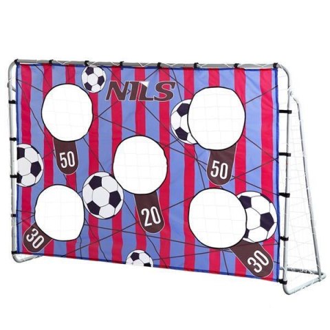 NT7788 2w1 BRAMKA Z SIATKĄ I PANELEM DO CELOWANIA 215x150cm NILS NT7788 2w1 BRAMKA Z SIATKĄ I PANELEM DO CELOWANIA 215x150cm NILS