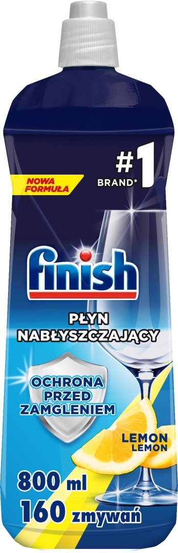 FINISH Płyn nabłyszczający Shine&Protect 800 ml cytrynowy FINISH Płyn nabłyszczający Shine&Protect 800 ml cytrynowy