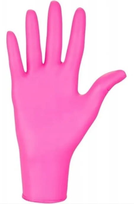 Rękawice Nitrylowe 100 szt. Nitrylex Magenta - 10 szt. (XS 5-6) Rękawice Nitrylowe 100 szt. Nitrylex Magenta - 10 szt. (XS 5-6)