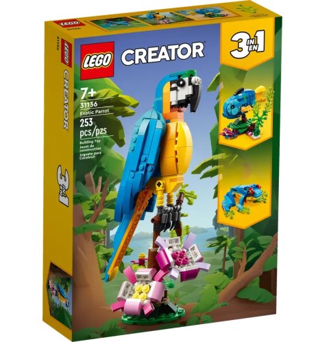 31136 - LEGO Creator - Egzotyczna papuga 31136 - LEGO Creator - Egzotyczna papuga