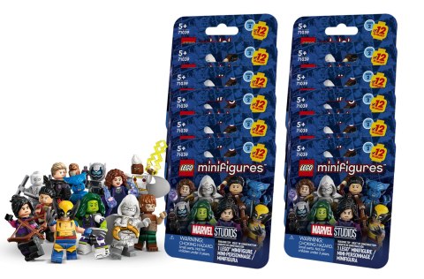 71039 - LEGO Minifigures - Marvel Seria 2 - Komplet 12 szt. 71039 - LEGO Minifigures - Marvel Seria 2 - Komplet 12 szt.