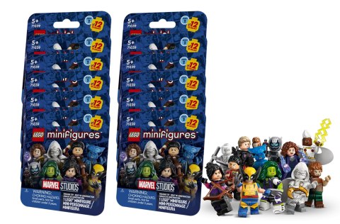 71039 - LEGO Minifigures - Marvel Seria 2 - Komplet 12 szt. 71039 - LEGO Minifigures - Marvel Seria 2 - Komplet 12 szt.