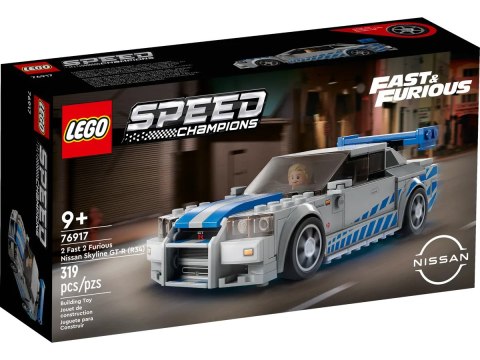76917 - LEGO Speed Champions - Nissan Skyline GT-R (R34) z filmu „Za szybcy, za wściekli" 76917 - LEGO Speed Champions - Nissan Skyline GT-R (R34) z filmu „Za szybcy, za wściekli"