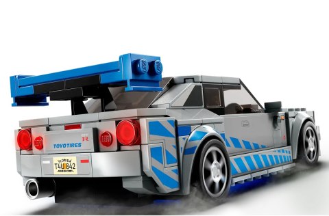 76917 - LEGO Speed Champions - Nissan Skyline GT-R (R34) z filmu „Za szybcy, za wściekli" 76917 - LEGO Speed Champions - Nissan Skyline GT-R (R34) z filmu „Za szybcy, za wściekli"