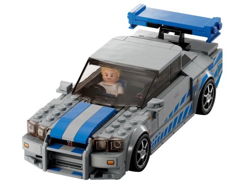76917 - LEGO Speed Champions - Nissan Skyline GT-R (R34) z filmu „Za szybcy, za wściekli" 76917 - LEGO Speed Champions - Nissan Skyline GT-R (R34) z filmu „Za szybcy, za wściekli"