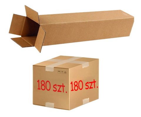 Tuba Kartonowa 100x100x320mm 3W 400g/m2 - 180 szt. Tuba Kartonowa 100x100x320mm 3W 400g/m2 - 180 szt.