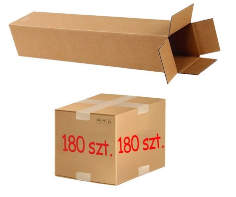 Tuba Kartonowa 100x100x320mm 3W 400g/m2 - 180 szt. Tuba Kartonowa 100x100x320mm 3W 400g/m2 - 180 szt.