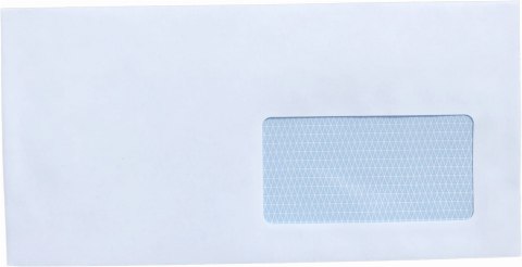 Koperta DL biała SK samoklejąca 110x220 mm - okienko 90x45 mm - 250 szt. Koperta DL biała SK samoklejąca 110x220 mm - okienko 90x45 mm - 250 szt.
