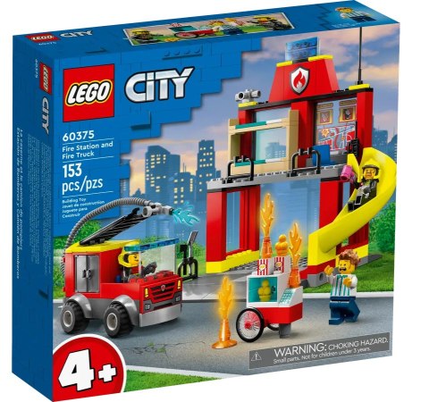 60375 - LEGO City - Remiza strażacka i wóz strażacki 60375 - LEGO City - Remiza strażacka i wóz strażacki