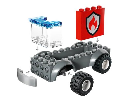 60375 - LEGO City - Remiza strażacka i wóz strażacki 60375 - LEGO City - Remiza strażacka i wóz strażacki