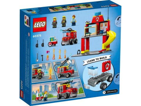 60375 - LEGO City - Remiza strażacka i wóz strażacki 60375 - LEGO City - Remiza strażacka i wóz strażacki
