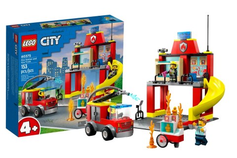 60375 - LEGO City - Remiza strażacka i wóz strażacki 60375 - LEGO City - Remiza strażacka i wóz strażacki