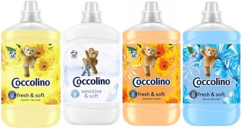 Zestaw 4 Płynów Coccolino Core MIX 4 x 1700ml Zestaw 4 Płynów Coccolino Core MIX 4 x 1700ml