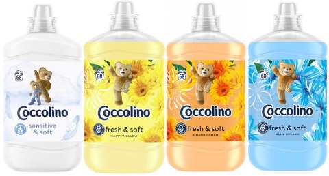 Zestaw 4 Płynów Coccolino Core MIX 4 x 1700ml Zestaw 4 Płynów Coccolino Core MIX 4 x 1700ml