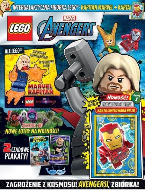 Czasopismo Nr. 06.2023 LEGO Avengers CAPTAIN MARVEL - 242321 Czasopismo Nr. 06.2023 LEGO Avengers CAPTAIN MARVEL - 242321