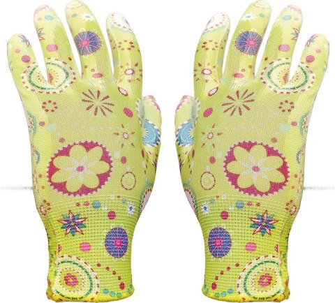 Rękawice ogrodowe / Kolorowe / RGARDEN-PU - 12 Par (6 - XS) Rękawice ogrodowe / Kolorowe / RGARDEN-PU - 12 Par (6 - XS)