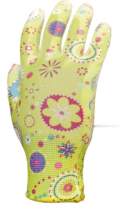 Rękawice ogrodowe / Kolorowe / RGARDEN-PU - 12 Par (6 - XS) Rękawice ogrodowe / Kolorowe / RGARDEN-PU - 12 Par (6 - XS)