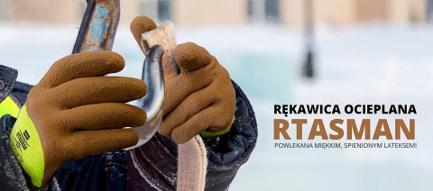 Rękawice robocze / Ocieplane / żółto-brązowe / Rozmiar: 10 - XL / RTASMAN_YBR 10 Rękawice robocze / Ocieplane / żółto-brązowe / Rozmiar: 10 - XL / RTASMAN_YBR 10
