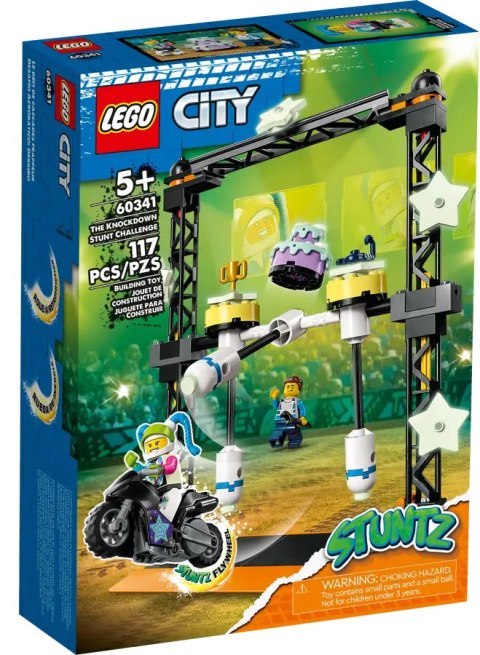 60341 - LEGO City - Wyzwanie kaskaderskie: przewracanie 60341 - LEGO City - Wyzwanie kaskaderskie: przewracanie