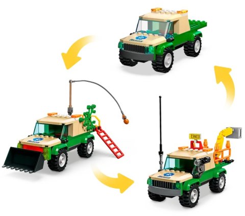 60353 - LEGO City - Misje ratowania dzikich zwierząt 60353 - LEGO City - Misje ratowania dzikich zwierząt