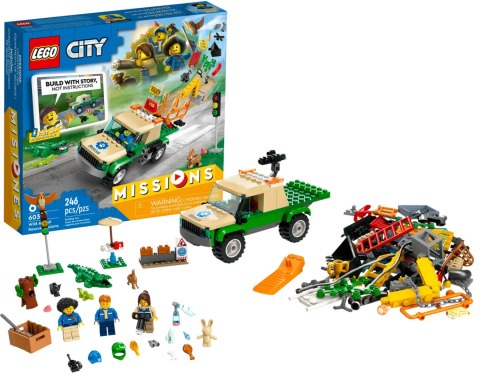 60353 - LEGO City - Misje ratowania dzikich zwierząt 60353 - LEGO City - Misje ratowania dzikich zwierząt