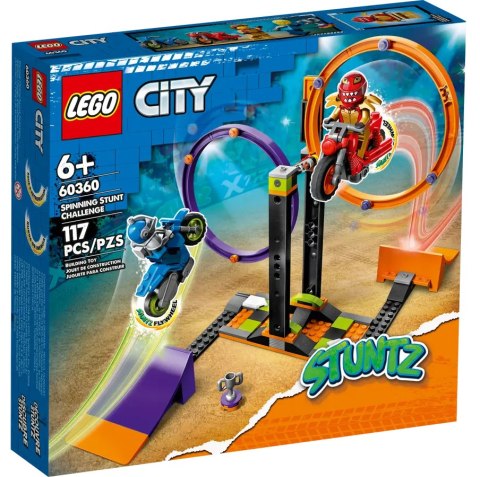 60360 - LEGO City - Wyzwanie kaskaderskie - obracające się okręgi 60360 - LEGO City - Wyzwanie kaskaderskie - obracające się okręgi