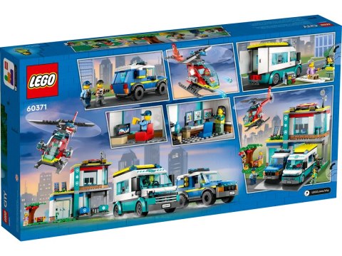 60371 - LEGO City - Parking dla pojazdów uprzywilejowanych 60371 - LEGO City - Parking dla pojazdów uprzywilejowanych