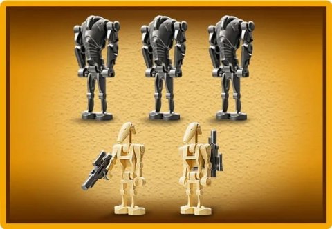 75372 - LEGO Star Wars - Zestaw bitewny z żołnierzem armii klonów™ i droidem bojowym™ 75372 - LEGO Star Wars - Zestaw bitewny z żołnierzem armii klonów™ i droidem bojowym™