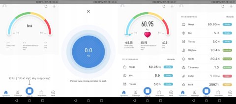 Waga 180kg z funkcją bluetooth W9993 Waga 180kg z funkcją bluetooth W9993
