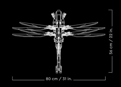 10327 - LEGO Icons - Diuna - Atreides Royal Ornithopter 10327 - LEGO Icons - Diuna - Atreides Royal Ornithopter