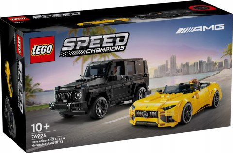76924 - LEGO Speed Champions - Mercedes-AMG G 63 i Mercedes-AMG SL 63 76924 - LEGO Speed Champions - Mercedes-AMG G 63 i Mercedes-AMG SL 63