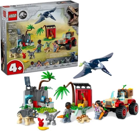 76963 - LEGO Jurassic World - Centrum ratunkowe dla małych dinozaurów 76963 - LEGO Jurassic World - Centrum ratunkowe dla małych dinozaurów