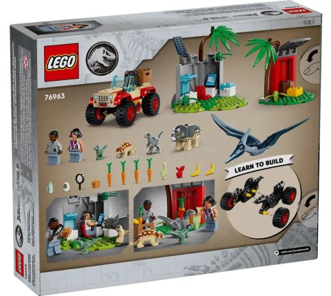 76963 - LEGO Jurassic World - Centrum ratunkowe dla małych dinozaurów 76963 - LEGO Jurassic World - Centrum ratunkowe dla małych dinozaurów