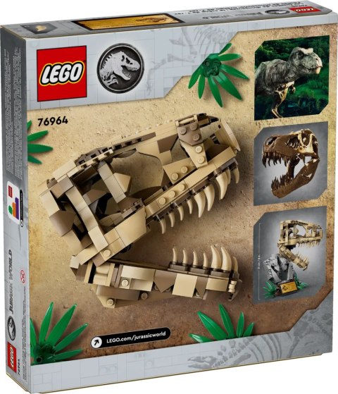 76964 - LEGO Jurassic World - Szkielety dinozaurów — czaszka tyranozaura 76964 - LEGO Jurassic World - Szkielety dinozaurów — czaszka tyranozaura