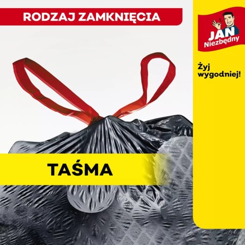 Jan Niezbędny Worki LD Magnum Flex Taśma 120L 8szt. - 1 op. Jan Niezbędny Worki LD Magnum Flex Taśma 120L 8szt. - 1 op.