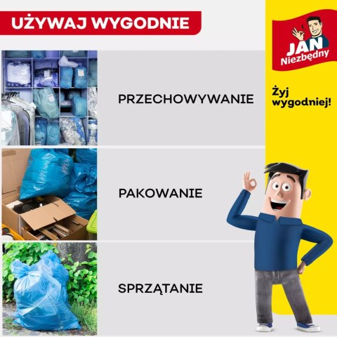 Jan Niezbędny Worki LD Magnum Flex Taśma 120L 8szt. - 1 op. Jan Niezbędny Worki LD Magnum Flex Taśma 120L 8szt. - 1 op.