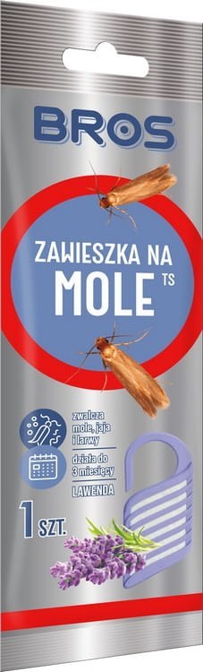 Zestaw 3x BROS zawieszka na mole lawendowa, cedrowa, kwiat pomarańczy Zestaw 3x BROS zawieszka na mole lawendowa, cedrowa, kwiat pomarańczy