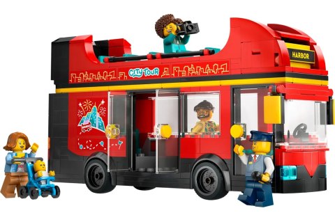 60407 - LEGO City - Czerwony, piętrowy autokar 60407 - LEGO City - Czerwony, piętrowy autokar