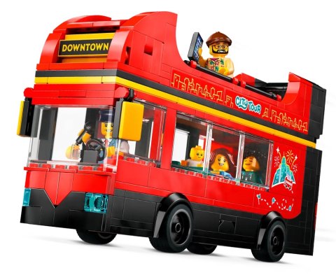 60407 - LEGO City - Czerwony, piętrowy autokar 60407 - LEGO City - Czerwony, piętrowy autokar
