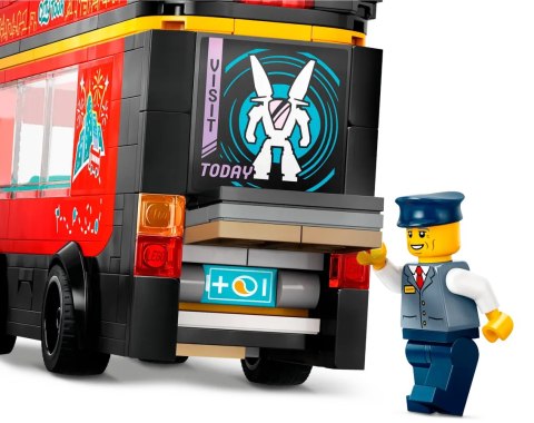 60407 - LEGO City - Czerwony, piętrowy autokar 60407 - LEGO City - Czerwony, piętrowy autokar