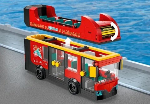 60407 - LEGO City - Czerwony, piętrowy autokar 60407 - LEGO City - Czerwony, piętrowy autokar
