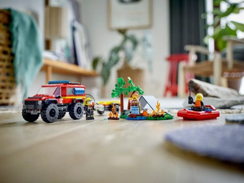 60412 - LEGO City - Terenowy wóz strażacki z łodzią ratunkową 60412 - LEGO City - Terenowy wóz strażacki z łodzią ratunkową