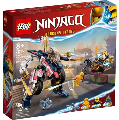 71792 - LEGO Ninjago - Mech Sory zmieniający się w motocykl wyścigowy 71792 - LEGO Ninjago - Mech Sory zmieniający się w motocykl wyścigowy