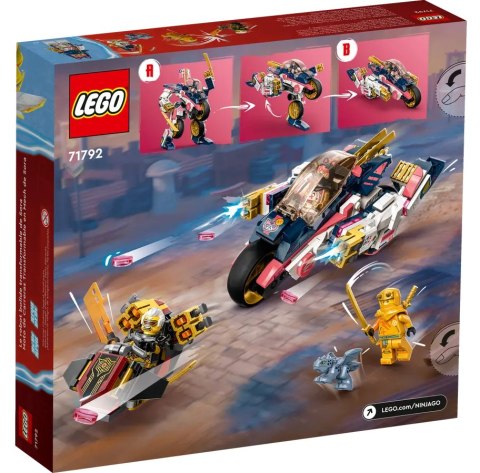 71792 - LEGO Ninjago - Mech Sory zmieniający się w motocykl wyścigowy 71792 - LEGO Ninjago - Mech Sory zmieniający się w motocykl wyścigowy